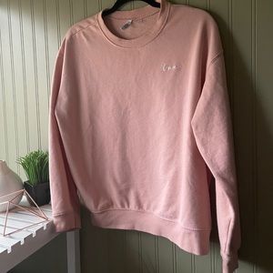 H&M ‘love’ sweater